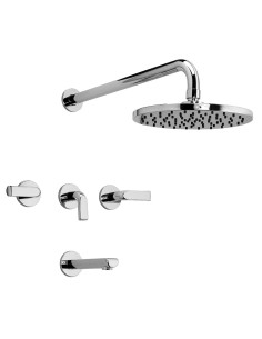 Ciprés Juego para Bañera y Ducha Cromo – FV 0103/N2-CR